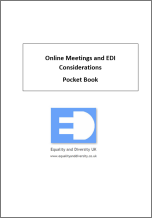Online meetings and EDI Considerations Pocket Book 