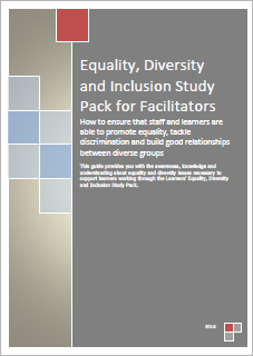 Equality, Diversity and Inclusion Facilitators Pack for Employees - Facilitators Pack
