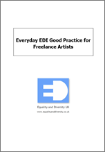 Everyday EDI Good Practice for Freelance Artists